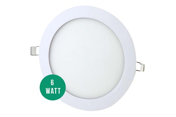 6 Watt Sıva Altı Yuvarlak Panel